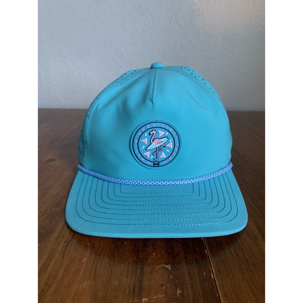 Melin Coronado Hat Neon Snap Back Cap 58 Cm Splash Good Vibes Hydro Collection